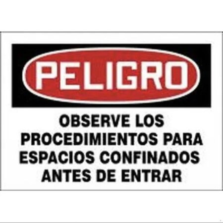 Accuform OSHA DANGER Safety Sign FOLLOW SHMCSP012VS SHMCSP012VS